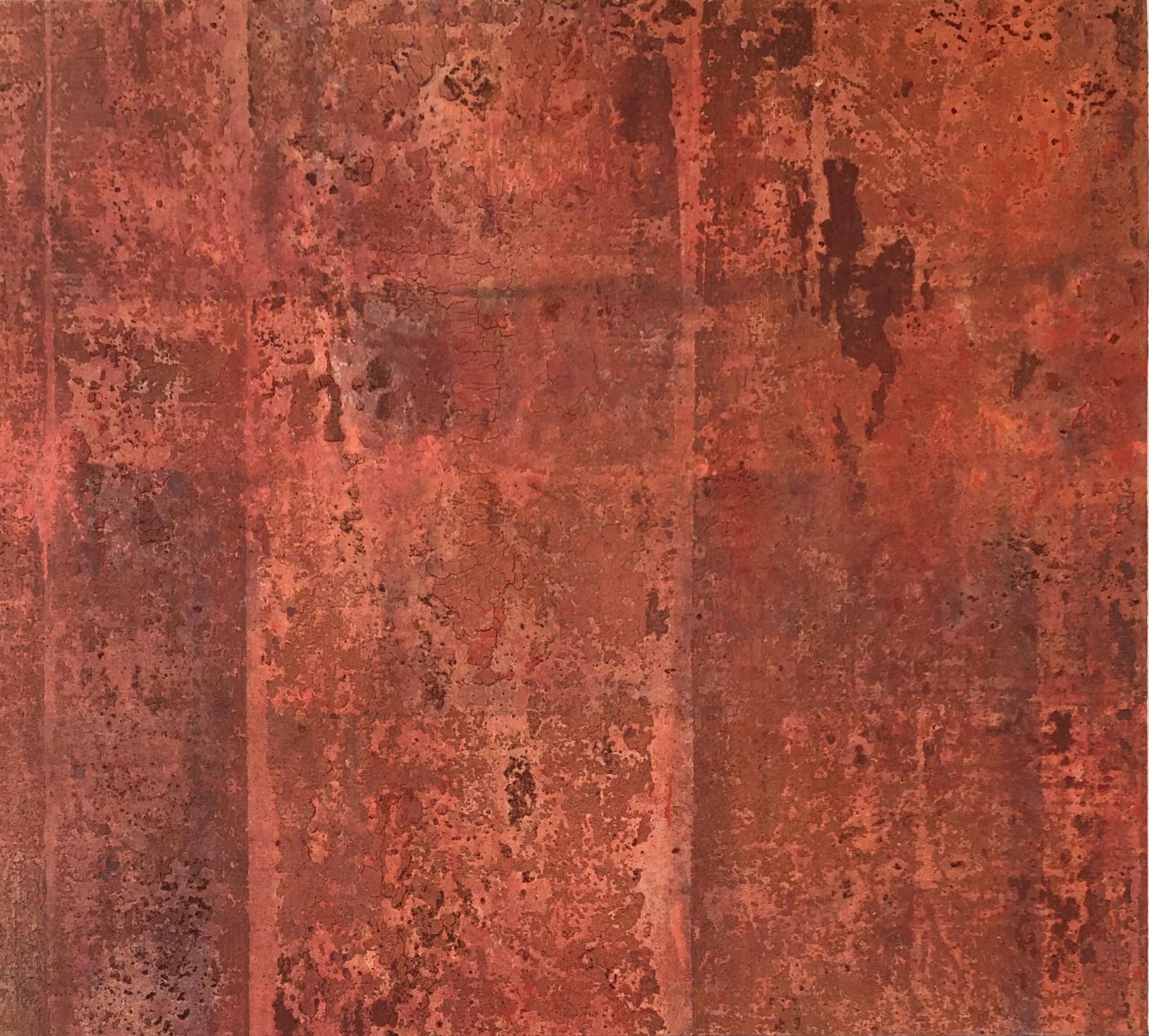 Leandro Serpa_A presença da matéria (28)_monotipia a pintura sobre lona_70x78 cm_2018