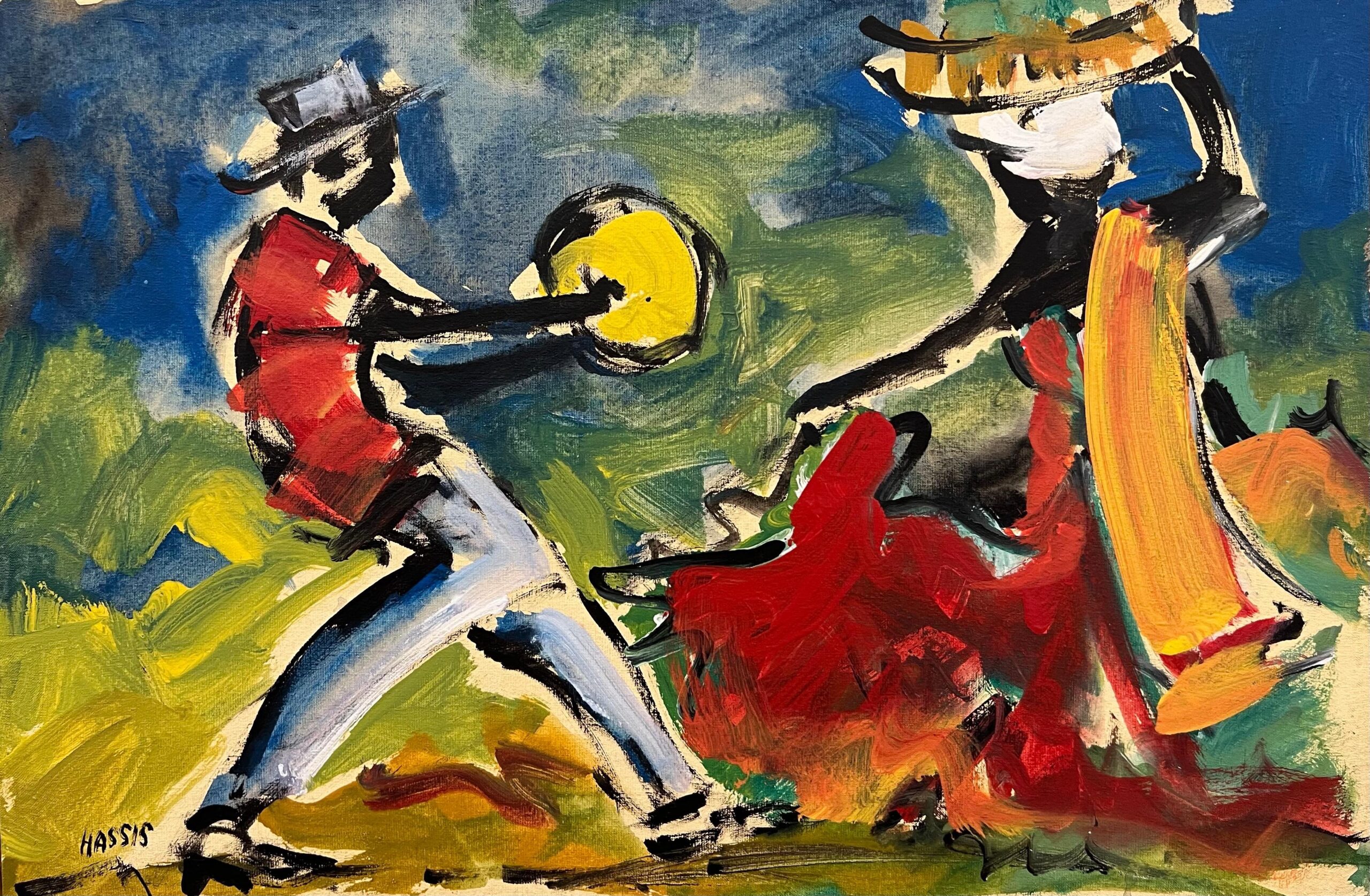Hassis_Sem título - Carnaval_40x60 cm_acrílica sobre tela
